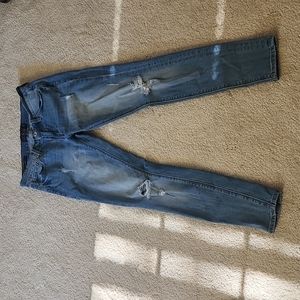 Lucky Brand Charlie Skinny Jeans in 4/27 Distressed